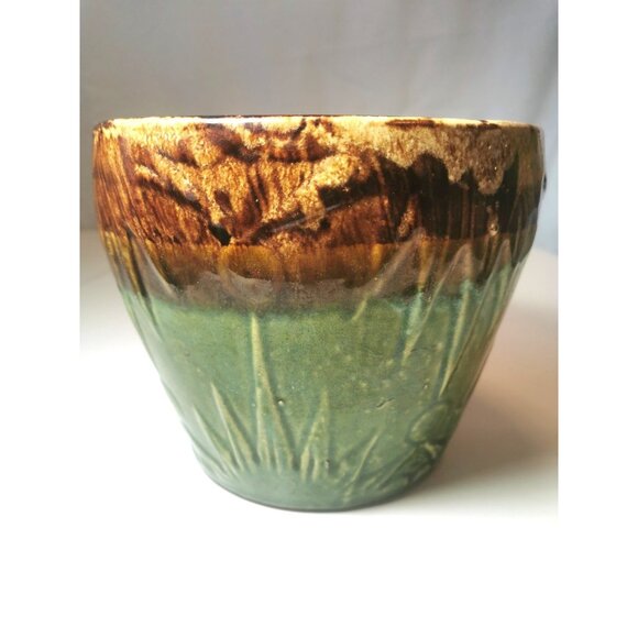 Planter Roseville Robinson Ransbottom Sun and Moon 1930s - Picture 1 of 9